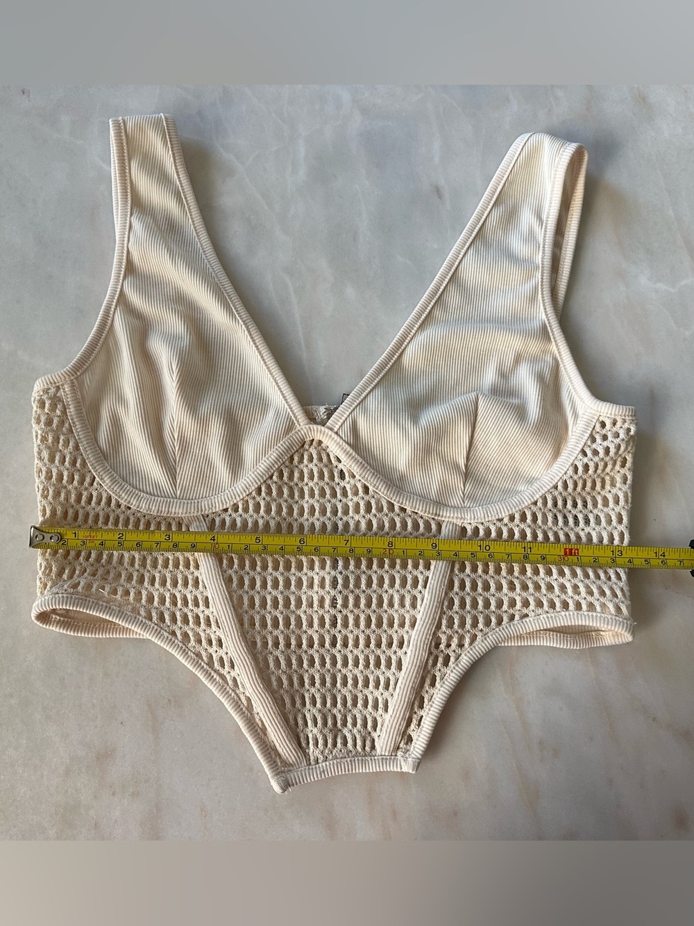Fashion Nova Crochet Corset - Picture 3 of 6